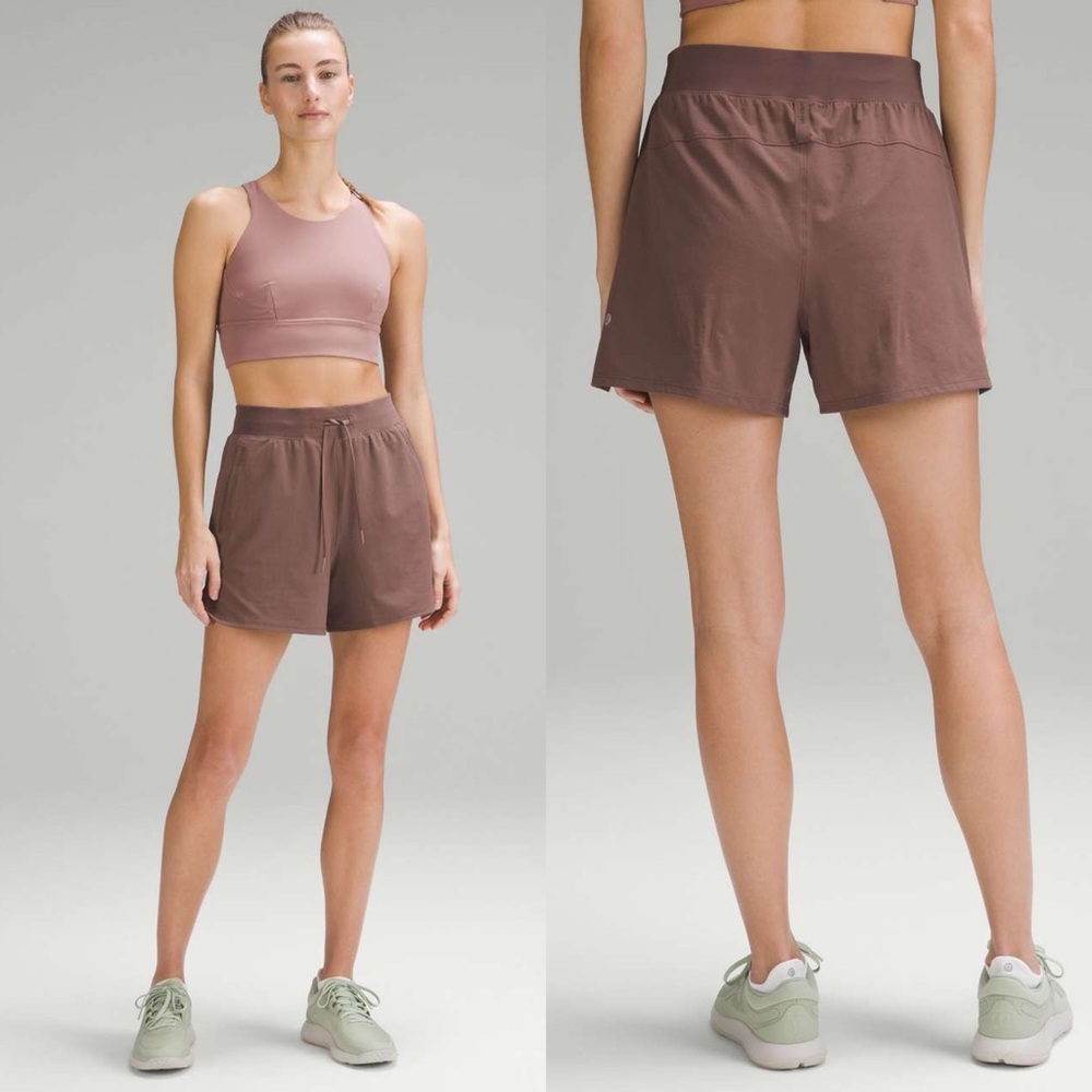 Lululemon License to Train High-Rise Short 4" Dark Oxide Size 2 W7CPYS